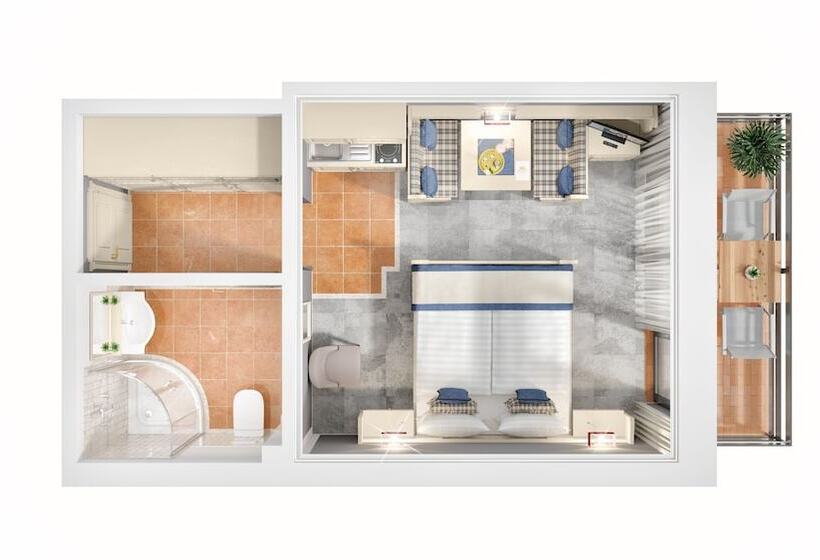 스탠다드 룸, Mondi Hotel Tscherms