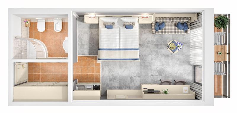 수피리어 룸, Mondi Hotel Tscherms