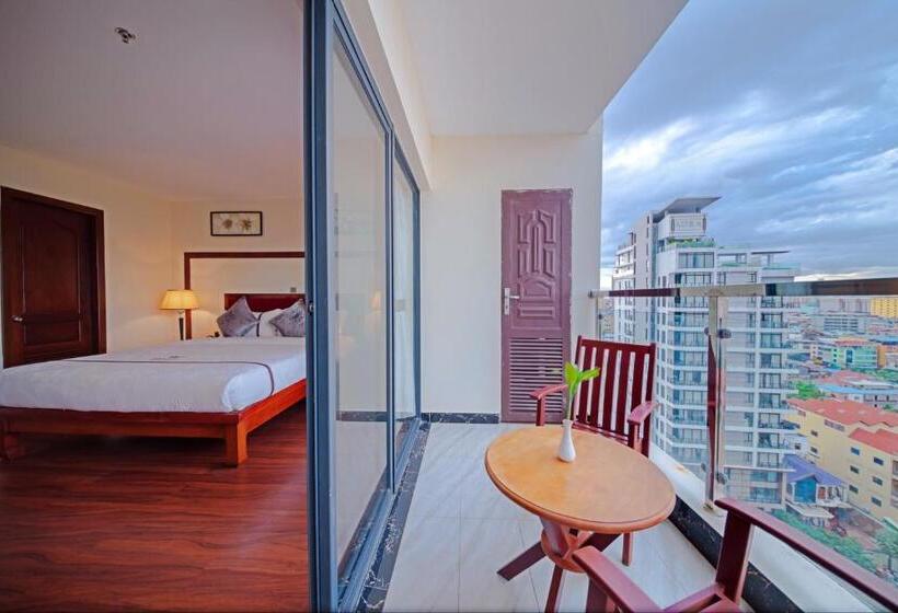 이그제큐티브 스위트 킹침대, Poulo Wai Hotel & Apartment