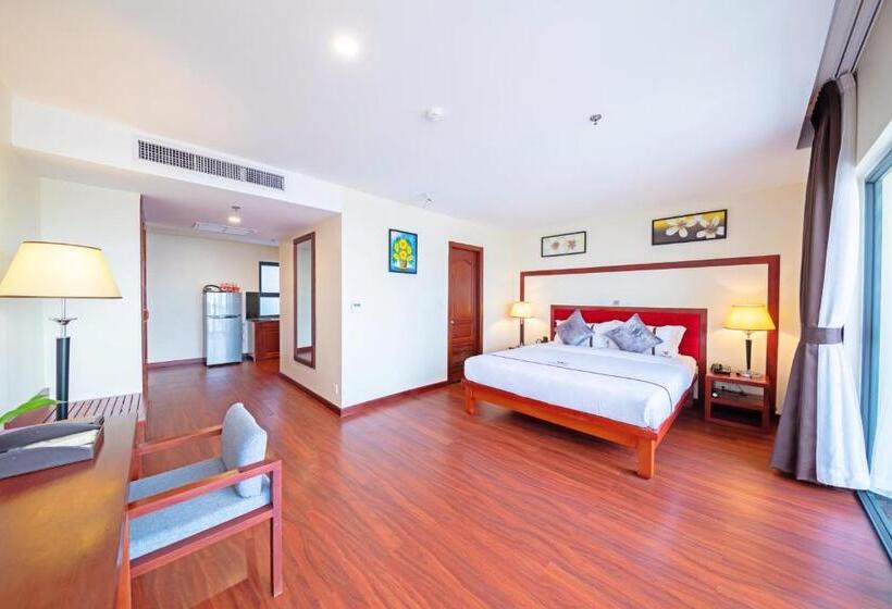 סוויטת אקזקיוטיב, עם מיטת קינג, Poulo Wai Hotel & Apartment