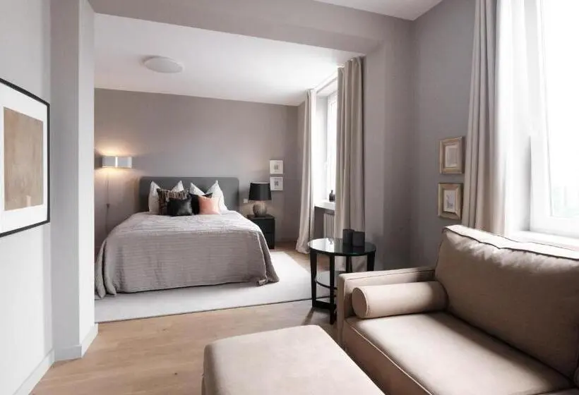 １ベッドルームのデラックスアパートメント, Saxx Apartments Goldberg Karree