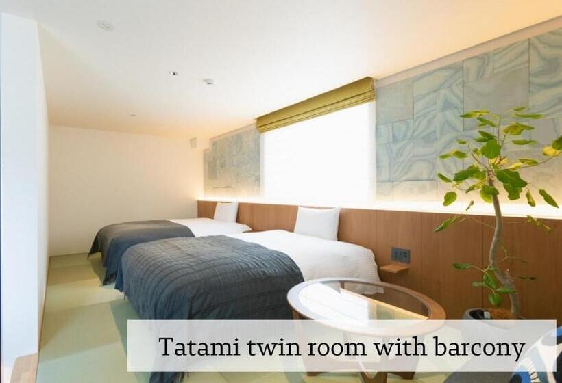 חדר סטנדרט עם מרפסת, Nagi Kurashiki Hotel&lounge