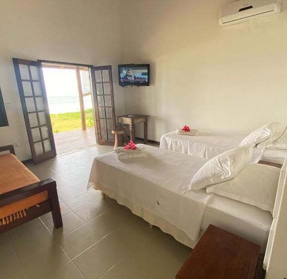 海景标准间带阳台, Pousada Bahia Boa