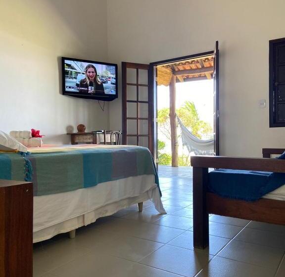 海景标准间带阳台, Pousada Bahia Boa