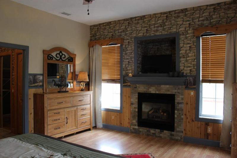 غرفة ديلوكس مزودة بشرفة, Rock Pointe Ranch