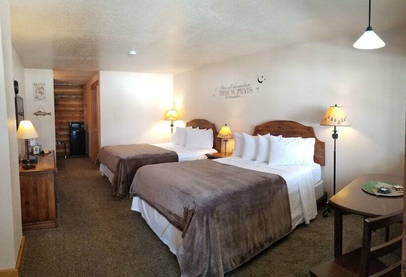 غرفه قياسيه سريرين مزدوجين, Duck Creek Village Inn