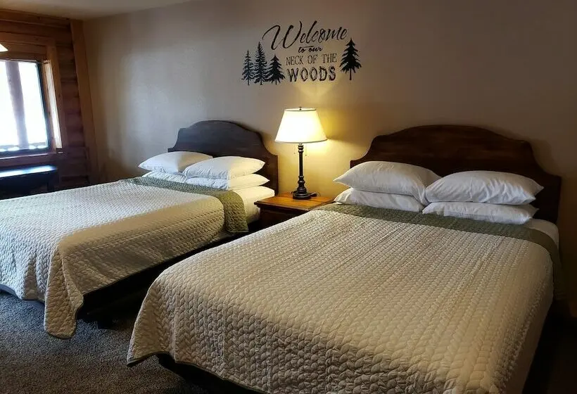 2ダブルベッドのスタンダードルーム, Duck Creek Village Inn