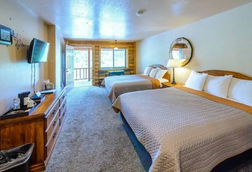 2ダブルベッドのスタンダードルーム, Duck Creek Village Inn