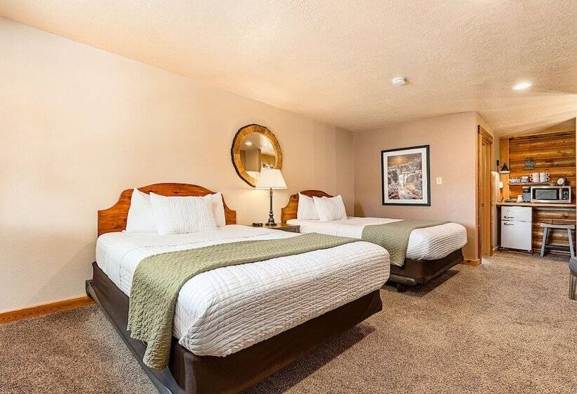 غرفه قياسيه سريرين مزدوجين, Duck Creek Village Inn