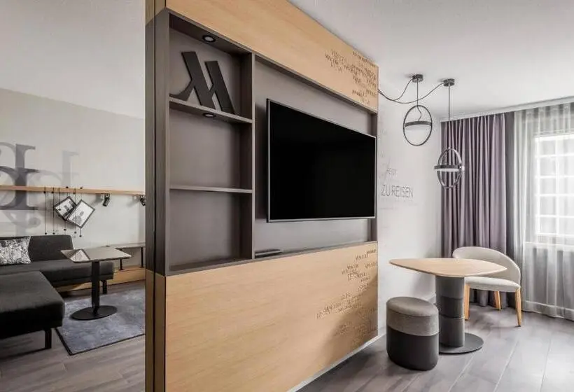 اتاق لوکس با تخت بزرگ, Frankfurt Airport Marriott