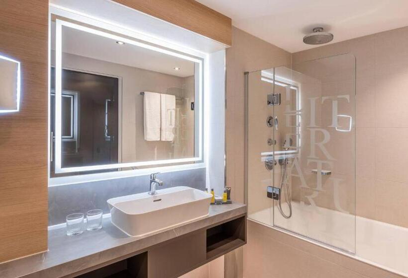 스탠다드 룸 킹사이즈 침대, Frankfurt Airport Marriott