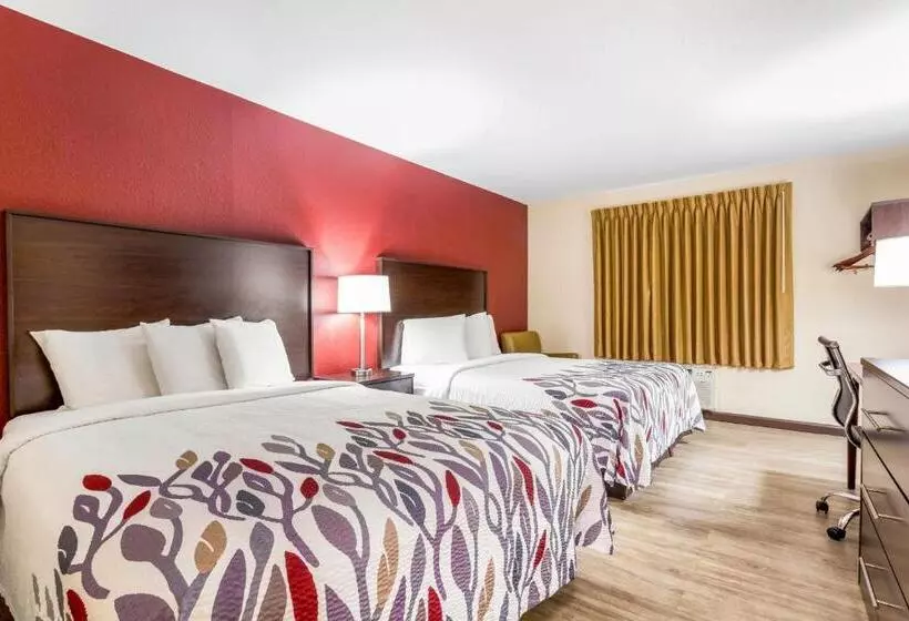 ２ダブルベッドのスタンダードルーム, Red Roof Inn Dry Ridge