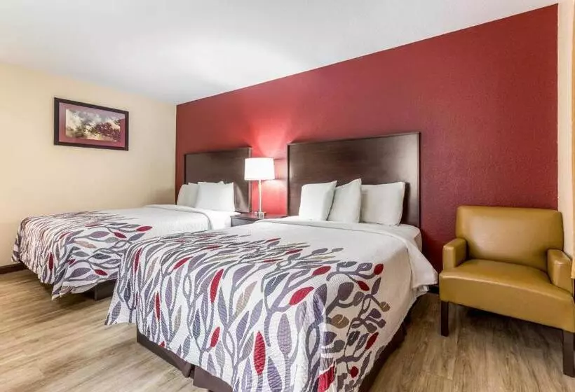 ２ダブルベッドのスタンダードルーム, Red Roof Inn Dry Ridge