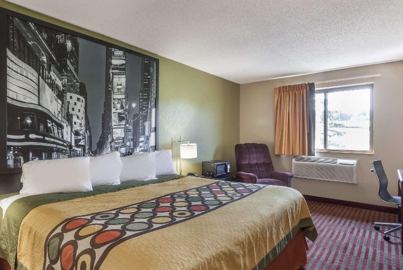 キングサイズベッドのスタンダードルーム, Super 8 By Wyndham Amsterdam