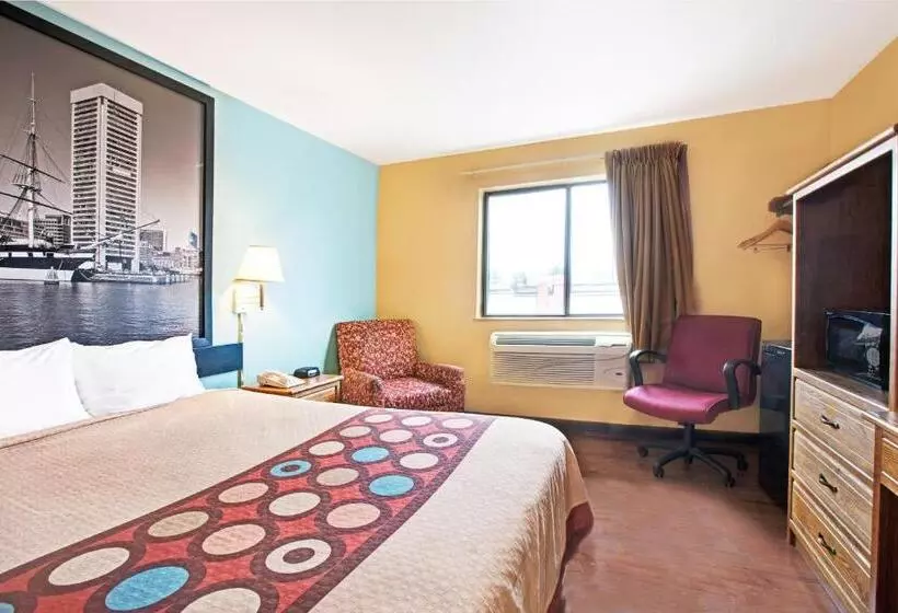身障者適用スタンダードルーム, Super 8 By Wyndham Baltimore/essex Area