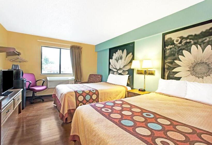 Номер Стандарт 2 Двуспальные Кровати, Super 8 By Wyndham Baltimore/essex Area