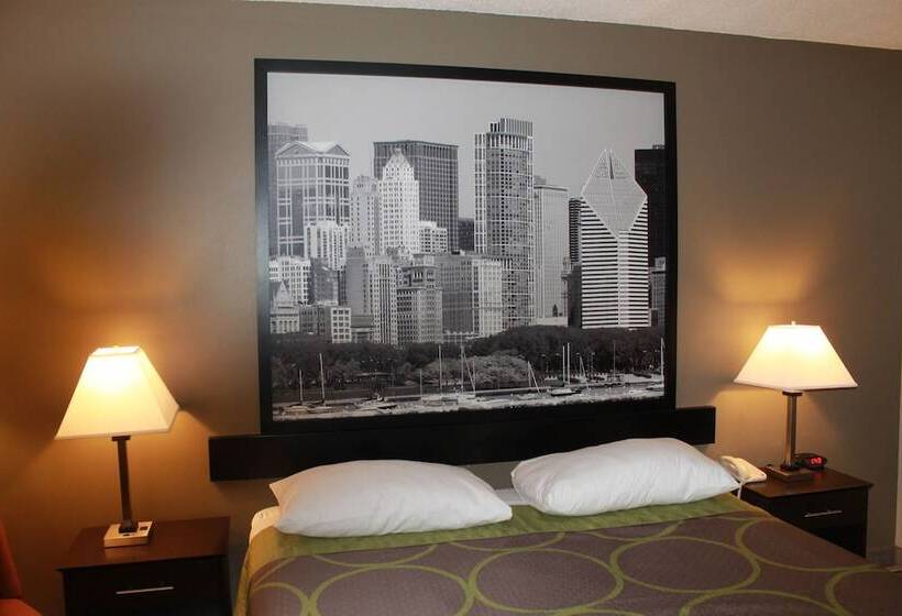 اتاق استاندارد با 2 تخت دوبل, Super 8 By Wyndham Bridgeview/chicago Area