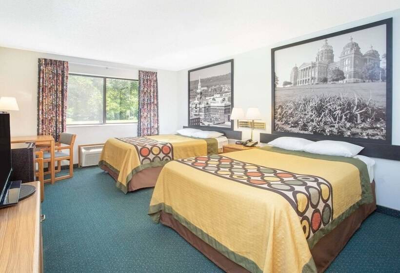 غرفه قياسيه سريرين مزدوجين, Super 8 By Wyndham Dewitt