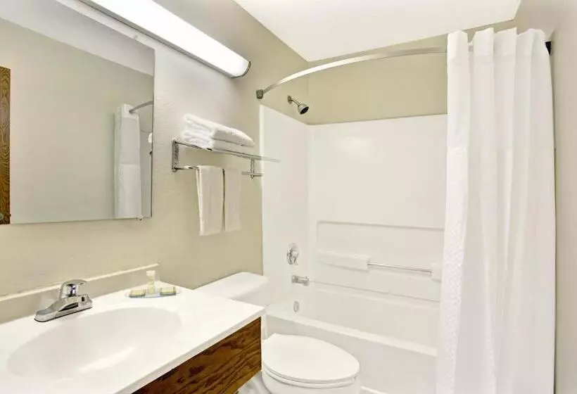 اتاق استاندارد با تخت بزرگ, Super 8 By Wyndham Newport News/jefferson Ave