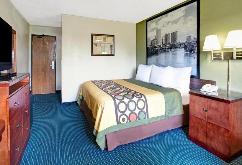 스탠다드 룸 킹사이즈 침대, Super 8 By Wyndham Newport News/jefferson Ave