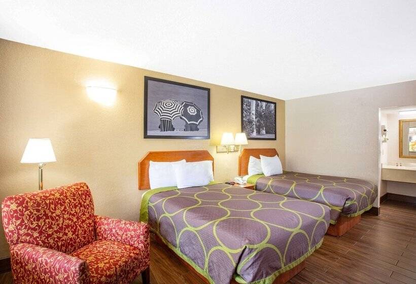 غرفه قياسيه سريرين مزدوجين, Super 8 By Wyndham North Palm Beach