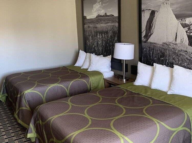 Номер Стандарт 2 Двуспальные Кровати, Super 8 By Wyndham O Neill Ne