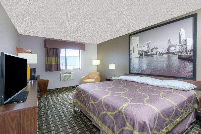 Standard-huone King-vuode, Super 8 By Wyndham Youngstown/austintown