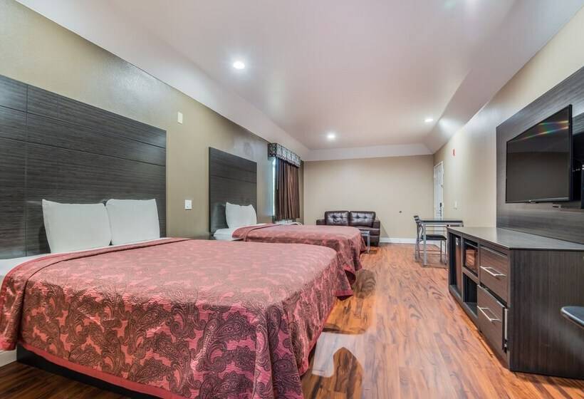 Номер Стандарт 2 Двуспальные Кровати, Scottish Inns & Suites Iah Airport Beltway 8