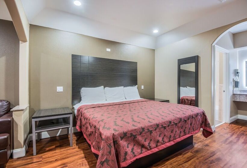 Номер Стандарт Двуспальная Кровать Адаптированный для Инвалидов, Scottish Inns & Suites Iah Airport Beltway 8