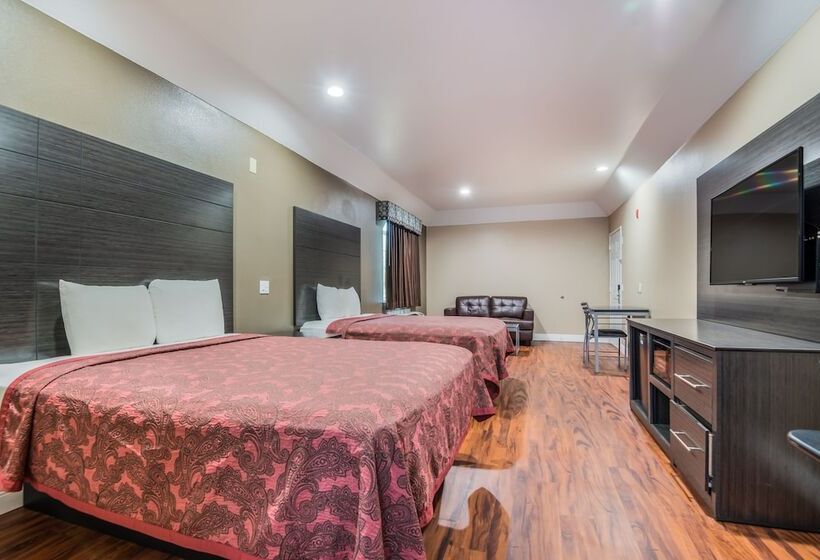 Номер Стандарт 2 Двуспальные Кровати, Scottish Inns & Suites Iah Airport Beltway 8