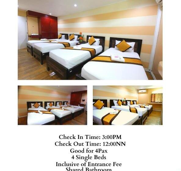 اتاق استاندارد چهارنفره با سرویس بهداشتی مشترک, Loreland Farm Resort