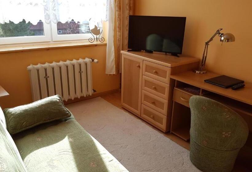 Standard Single Room Shared Bathroom, Dom Gościnny Korab