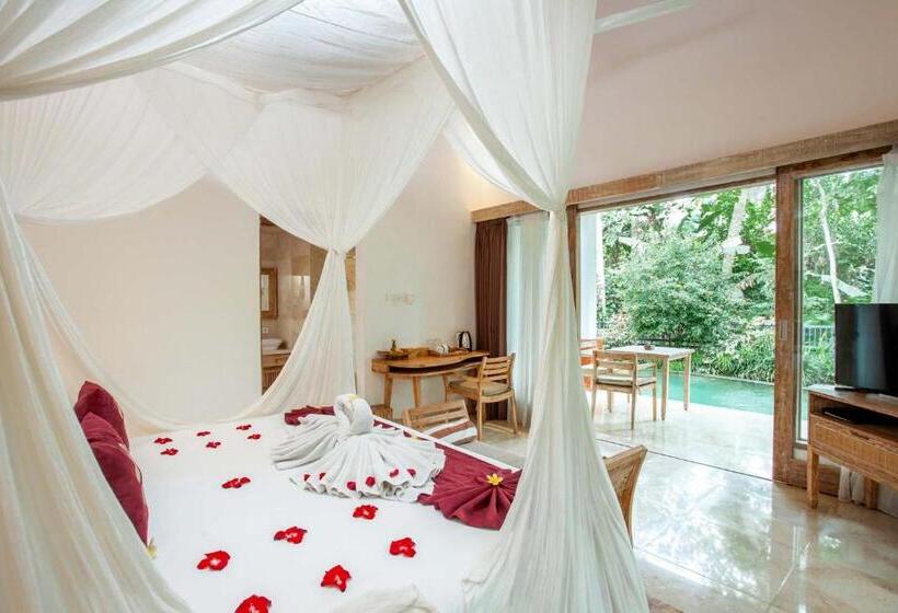 فيلا غرفة نوم واحدة مع مسبح, The Kalyana Ubud Resort