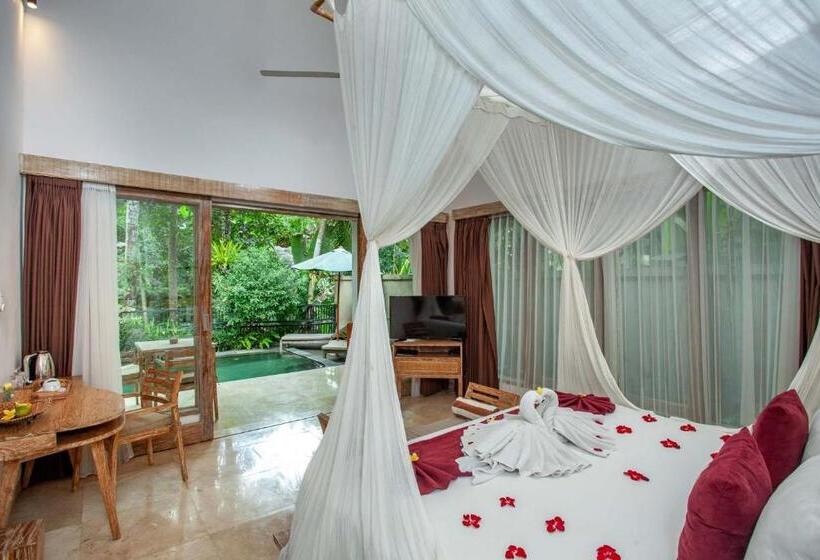 فيلا غرفة نوم واحدة مع مسبح, The Kalyana Ubud Resort