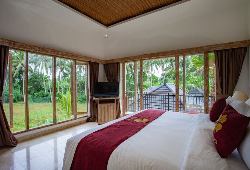 Номер Deluxe Вид на Сад, The Kalyana Ubud Resort