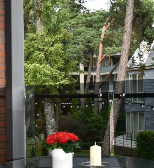 آپارتمان 1 خوابه با بالکن, Saulės Krantas