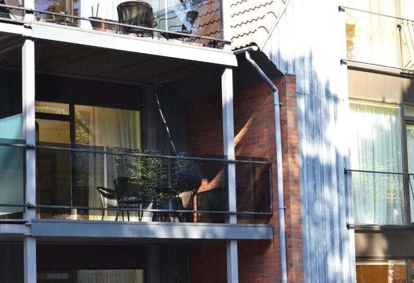 آپارتمان 1 خوابه با بالکن, Saulės Krantas