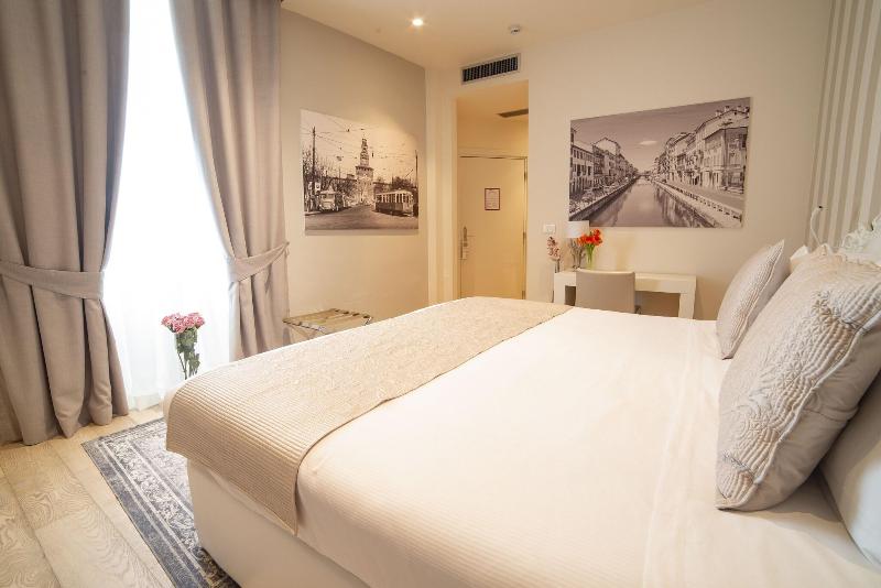 琮城市景观的豪华间, Rooms Milano Duomo