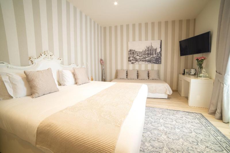 琮城市景观的豪华间, Rooms Milano Duomo