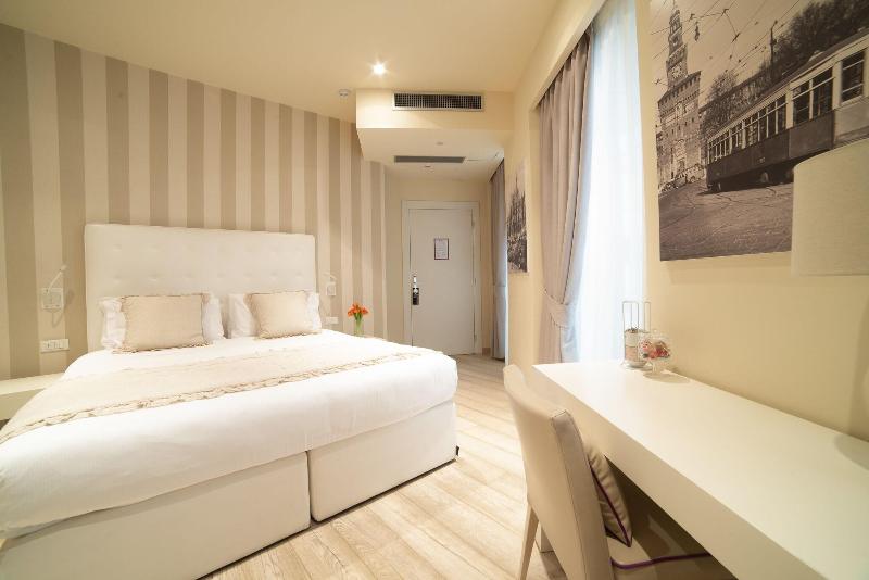 琮城市景观的豪华间, Rooms Milano Duomo