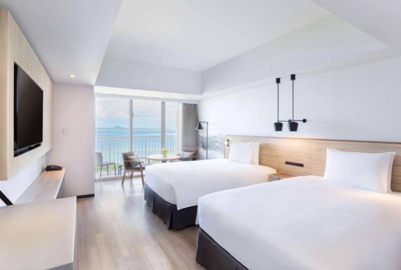 豪华海景房, Hilton Okinawa Sesoko Resort