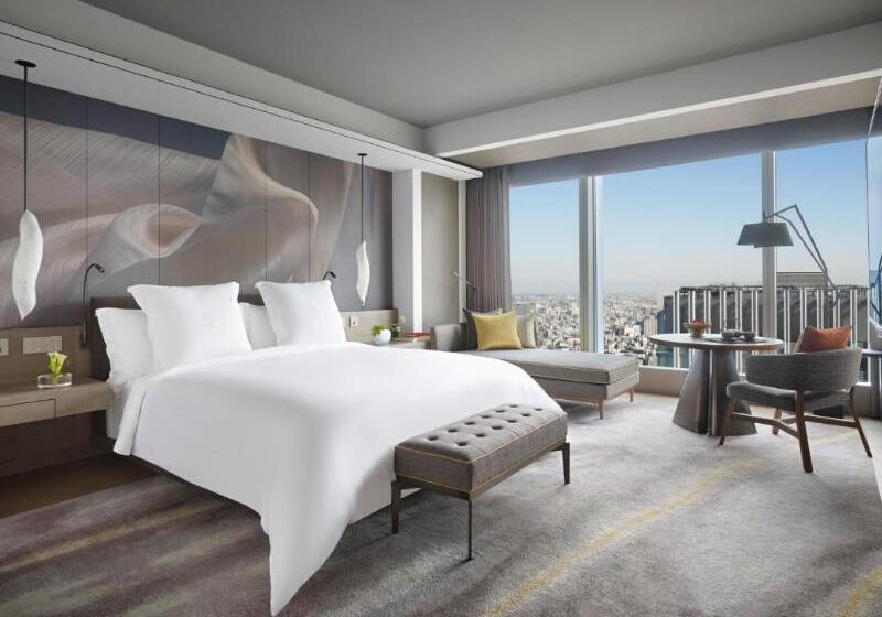 חדר דלוקס,מיטת קינג עם נוף לעיר, Four Seasons Hotel Tokyo At Otemachi