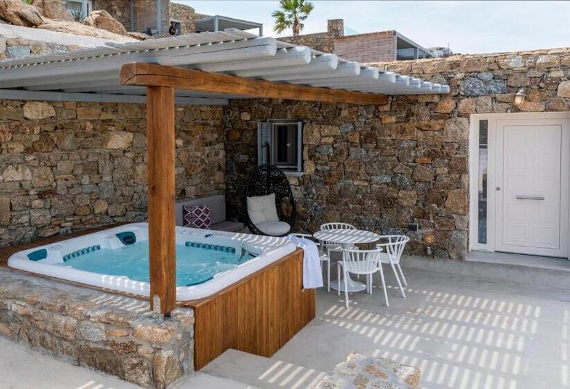 Полулюкс с Гидромассажем, Etesians Suites & Villas