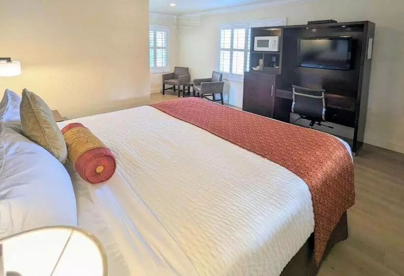 اتاق استاندارد با تخت بزرگ, Clarion Collection Wilkie S Inn Pacific Grove Monterey