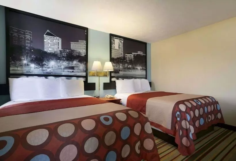Standard-huone 2 Parivuodetta, Super 8 By Wyndham Park City/north Wichita Area