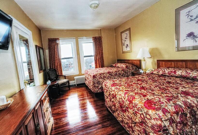 غرفه قياسيه سريرين مزدوجين, Lenox Hotel And Suites