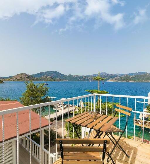 스탠다드 룸 바다 전망, Losta Sahi̇l Evi̇ 3