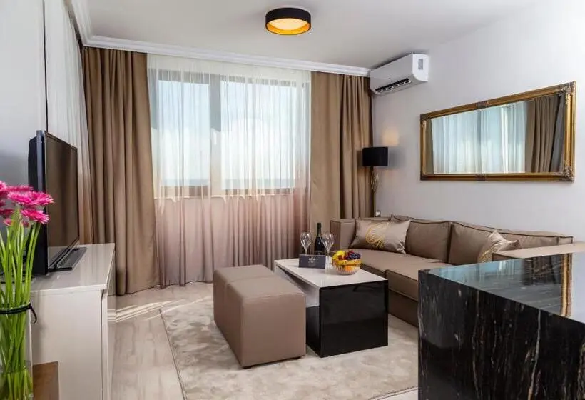 آپارتمان 1 خوابه با چشم‌انداز دریا, Onyx Beach Residence   Free Parking & Beach Access
