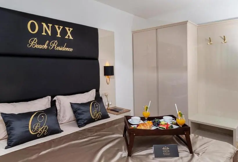 آپارتمان 1 خوابه با چشم‌انداز جانبی دریا, Onyx Beach Residence   Free Parking & Beach Access