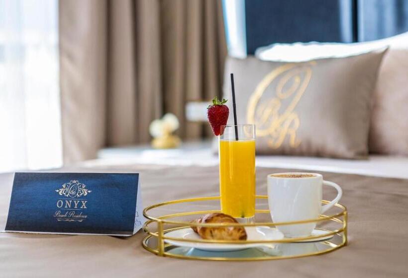 شقة ديلوكس غرفة نوم واحدة مطلة على البحر, Onyx Beach Residence   Free Parking & Beach Access